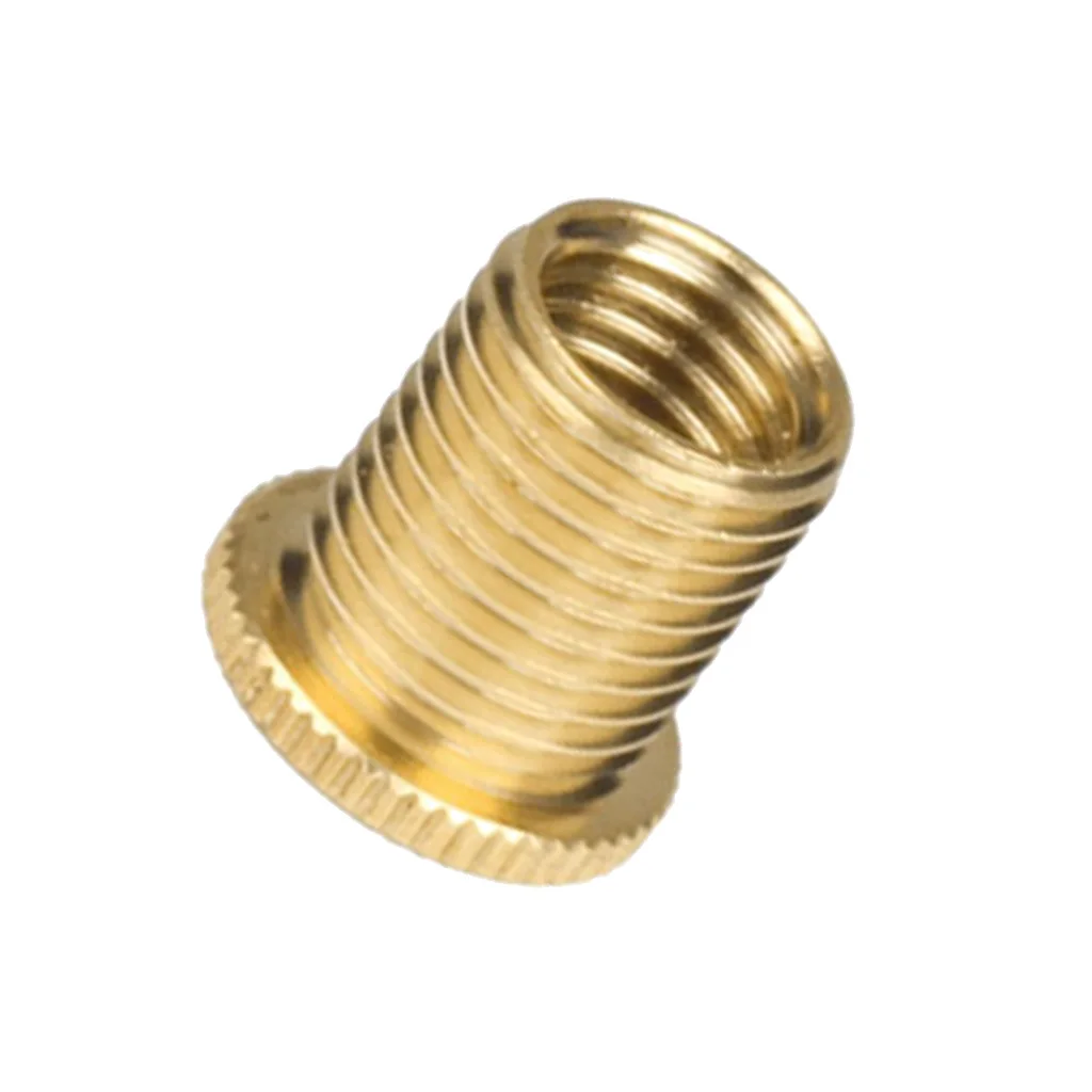 Manual Car Gear Shift Knob Aluminum M10*1.25 Threaded 15mm Length Nut Insert