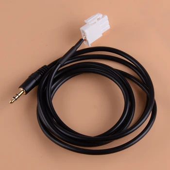 

beler 3 Pin Plug To Male 3.5mm Jack AUX Audio Cable Adapter Fit For Honda Goldwing GL1800 Motorcycle