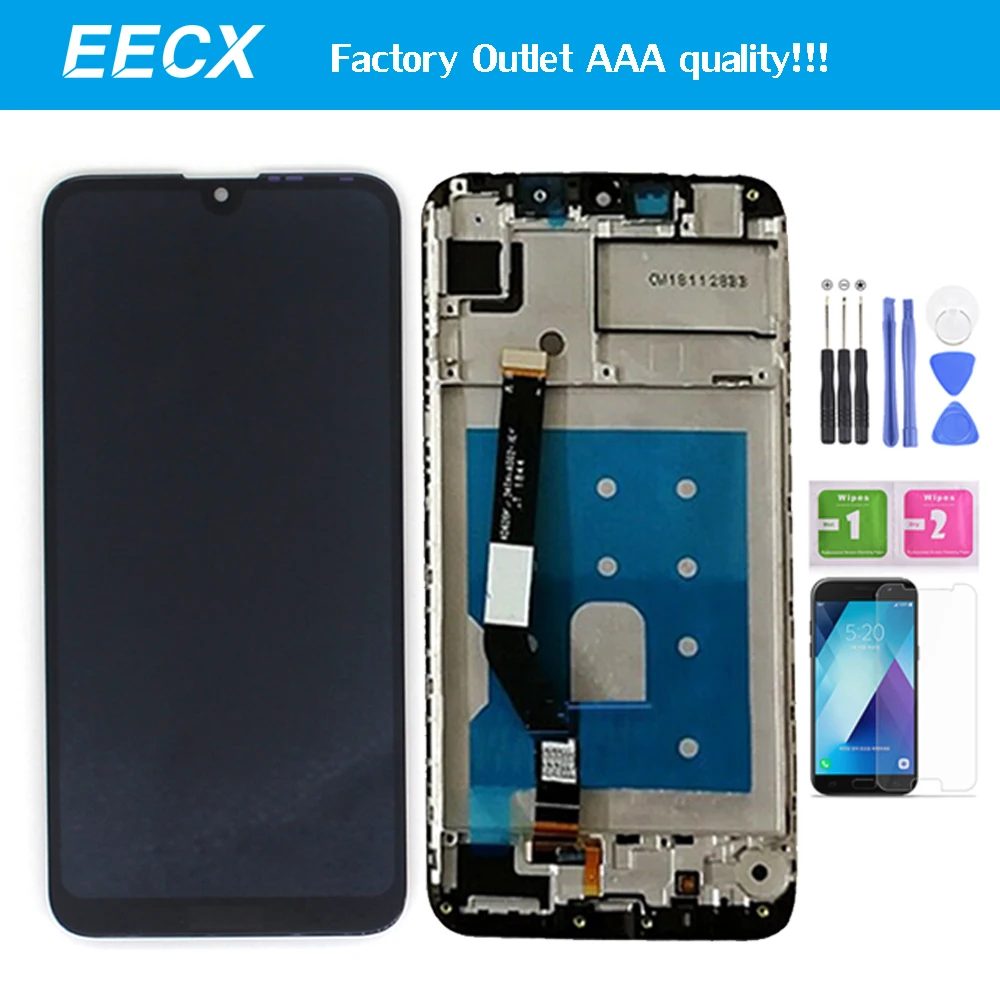 

Y7 2019 Original LCD For Huawei Y7 2019 LCD Display Screen Touch Screen Digitizer with Frame Assembly Replacement DUB-LX1 LCD