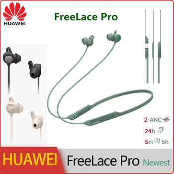 

New Huawei FreeLace Pro TWS Bluetooth Earphones Fashion In Ear Monitor Active Noise Canceling Gaming Neckband Sport Earphone