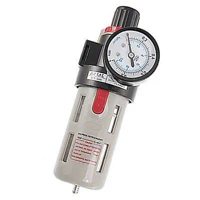 

Pneumatic Air Souce Treatment Filter Regulator w Pressure Gauge BFR-3000