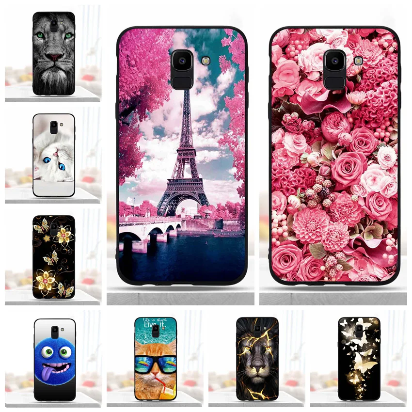 

Phone Case For Samsung Galaxy J6 2018 Case Cover J600 J600F J600F/DS Soft TPU Painted Back Cover for Samsung Galaxy J6 2018 Case
