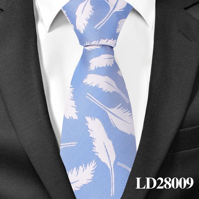 Модные цветочные галстуки для Для мужчин узкие Для мужчин s галстук Gravatas Свадебные Жених шеи галстук полиэстер, жаккард тонкий галстук Vestidos