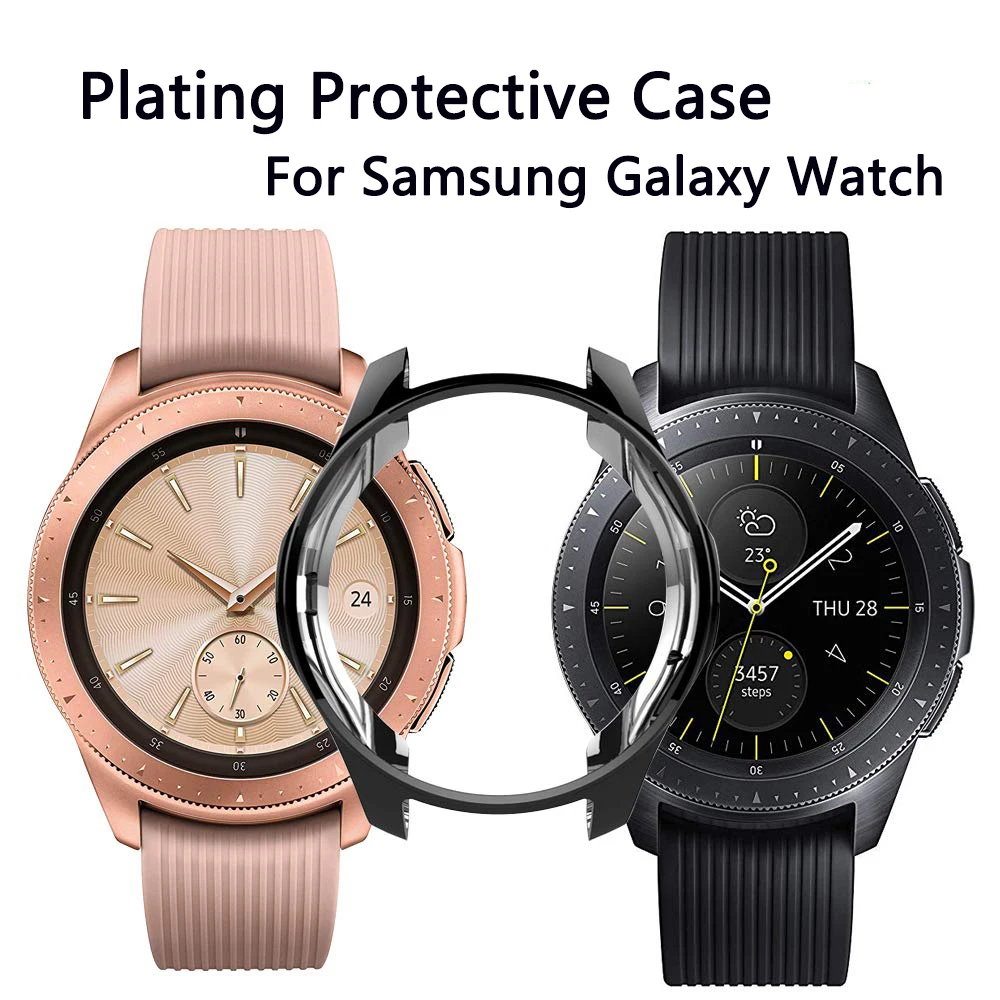 Для samsung Galaxy Watch 46 мм 42 мм чехол Мягкая защитная накладка из ТПУ чехол для samsung gear S3 Frontier Защитный чехол рамка