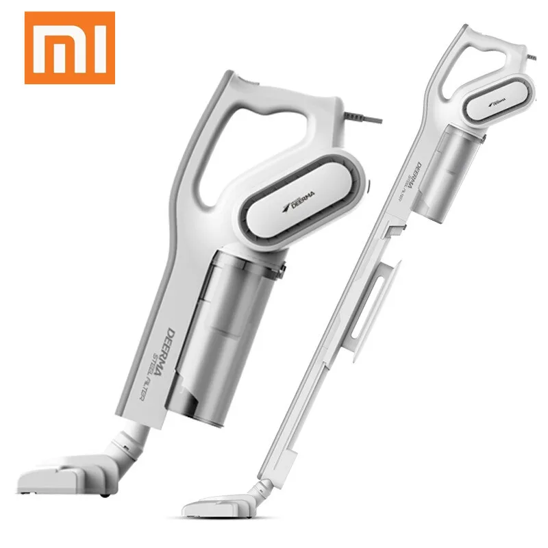 

Xiaomi Deerma DX700 2-In-1 Handheld Vacuum Cleaner With Large Capacity Dust Box Low Noise Triple Filter Vertical Dust Collector