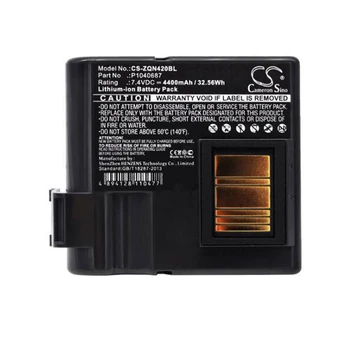 

New Compatible 4400mAh Battery For Zebra QLN420 Printer P1040687 P1050667-016