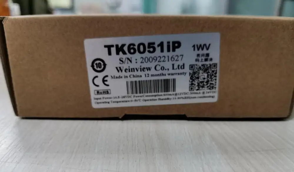 WEINVIEW TK6051iP HMI Сенсорный экран 4 3 дюйма 480*272 Замена TK6050iP новый интерфейс человека|hmi