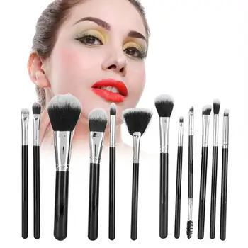 

10/12pcs Makeup Brushes Set Powder Eye Shadow Foundation Powder Blusher Brush Beauty Tool Cosmetic Beauty Tool Kit