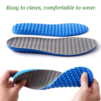 

Man Women Deodorant Arch Support Soft Shock Absorption Basketball Outdoor Sports Breathable Shoe Pads Hiking Insoles Comfort