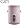 600ml Electric Stew Cooker Portable Health Pot Scented Tea Maker Soup Cup Porridge Heating Machine Water Boiler Office Warmer 2