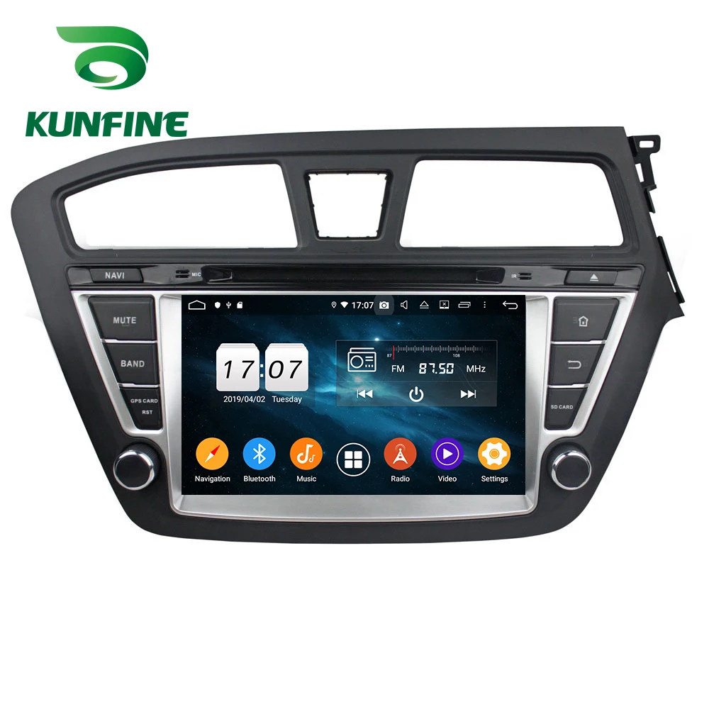 Clearance Android 9.0 Octa Core 4GB RAM 64GB ROM Car DVD GPS Multimedia Player Car Stereo for Hyundai I20 2014 2015 Right Hand Driver 1