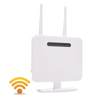 

Sim Slot With Base Modem 300Mbps Wifi Router Ulocked Extender Antenna 4G LTE High Speed RJ45 Port FDD Wireless Usb Socket