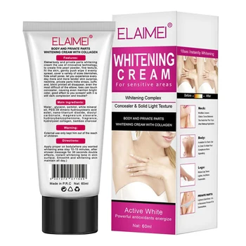 

Legs Knees 60ml Lotion Private Parts Hide Pore Lighten Melanin Skin Care Armpit Underarm Body Summer Cream Cosmetics