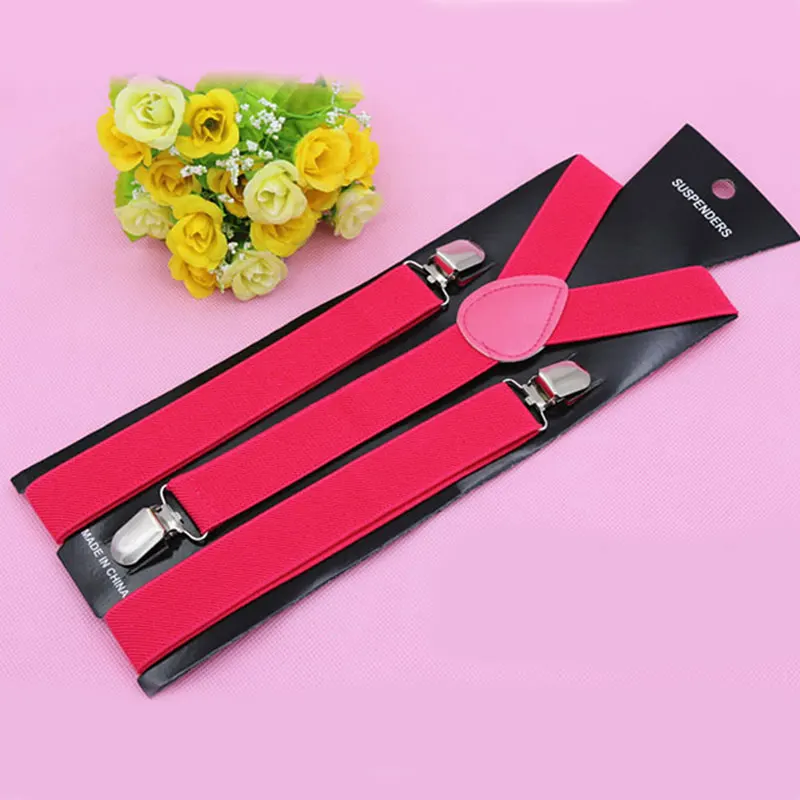 18 цветов, регулируемая эластичная Подвеска для взрослых, ремни y-образной формы, мужские подтяжки, 3 зажима, штаны, подтяжки для ремней