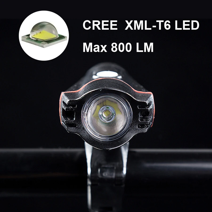 NEWBOLER Bike Bicycle Light Set USB Rechargeable LED Flashlight Waterproof Super Bright Headlight With Rear Light MTB Bike Light