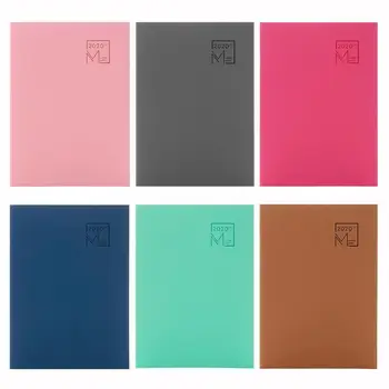

2020 Agenda Planner Notebook Monthly Planner Months Diary Leather Notebook Sketchbook School Office Stationery Supplies