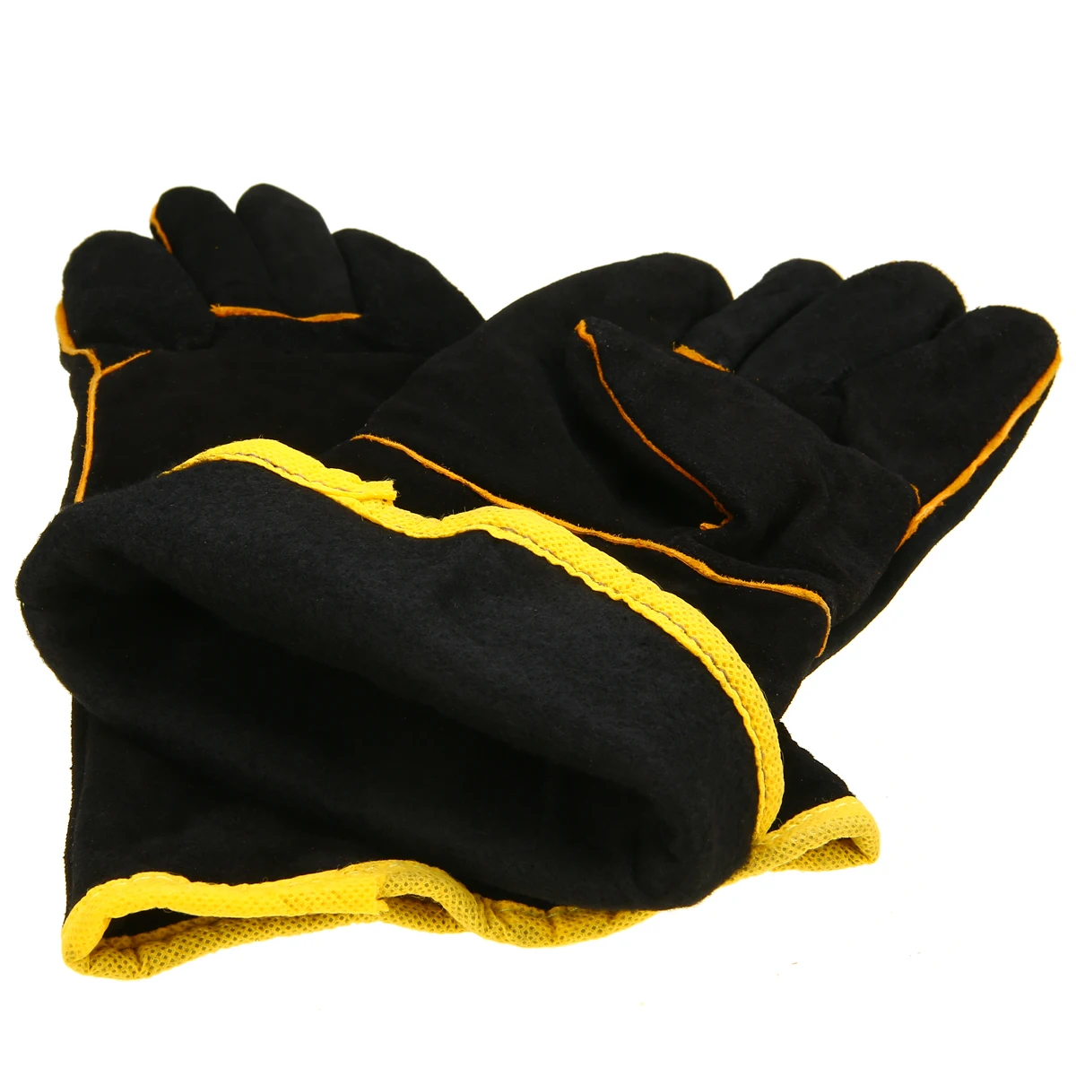 1 Pair Welding Gloves Heavy Duty Welders Leather Cowhide Gloves Mig
