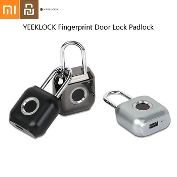 

YEELOCK Fingerprint Lock Smart Padlock Thumbprint Door Padlocks Portable Anti-Theft Fingerprint Lock For Xiaomi Eco-System Brand