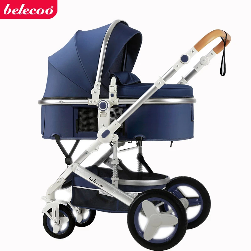 Belecoo baby stroller 2 in 1 stroller 