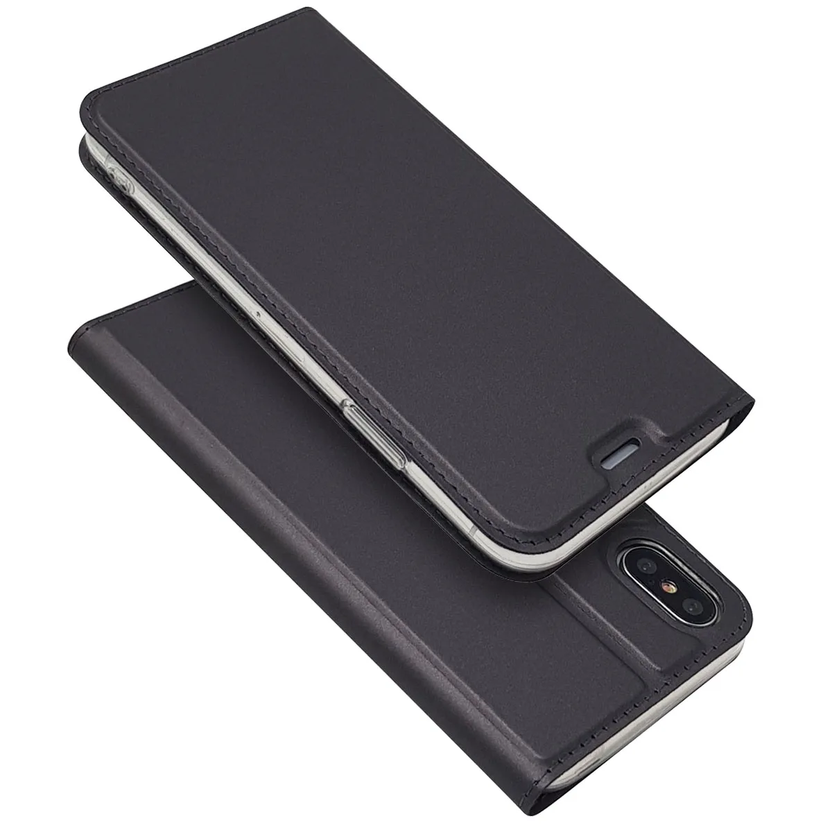 Luxury Magnetic Leather Flip Case For IPhone SE20 8 7 6S Plus Wallet Book Cover 11 12 Pro X XS Max XR Card Stand | Мобильные