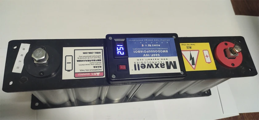 Upgraded Version Super Farah Capacitor 16V 500F Car Capacitor second hand 90% new afbeelding