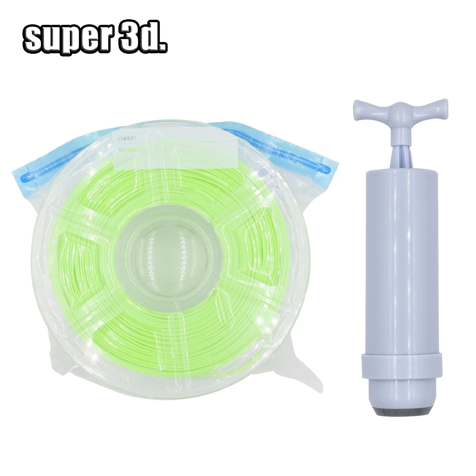 Bolsas de sellado al vacío para filamentos, almacenamiento de filamentos resistente a la humedad para impresión 3D, PLA, ABS, TPU, PETG, mantener el filamento seco