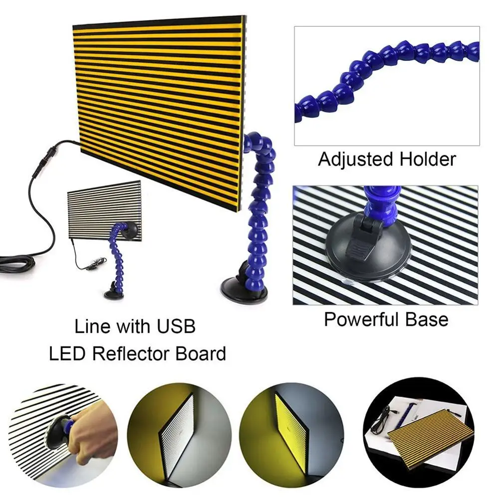 

LED Line Board Dent Reflector Lamp Dent Repair Tools Dent Detector for Car Body Dent Remove