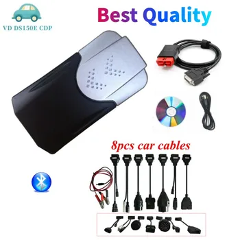 

New vd DS150E cdp with Bluetooth 2017.R1 Free Active 2016.r0 obd2 scanner for delphis car truck OBD2 Diagnostic tool Free ship