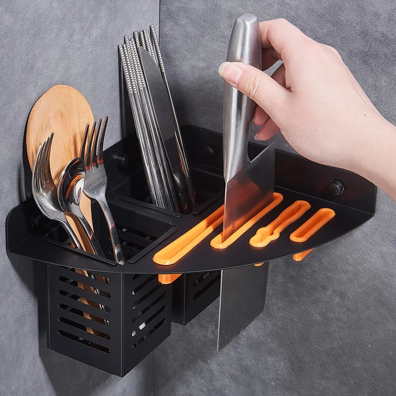 ^*Best Offers Stainless Steel Kitchen Cutlery Storage Box Knife Holder Utensil Container Organizer Accessories Spoon Folk Shelf Drainer Rack ^*Best Offers Stainless Steel Kitchen Cutlery Storage Box Knife Holder Utensil Container Organizer Accessories Spoon Folk Shelf Drainer Rack