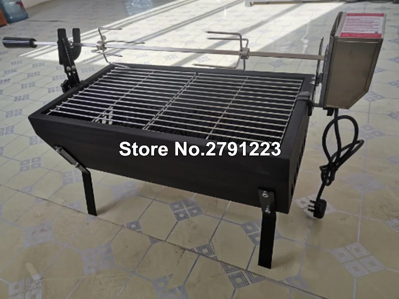 small charcoal spit roaster