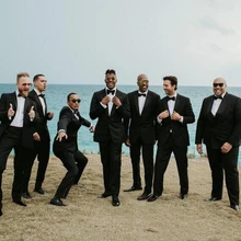 Свадебные смокинги для жениха(пиджак+ бант+ брюки) мужские костюмы изготовленный на формальный заказ костюм для свадьбы лучшие мужские костюмы с бабочкой