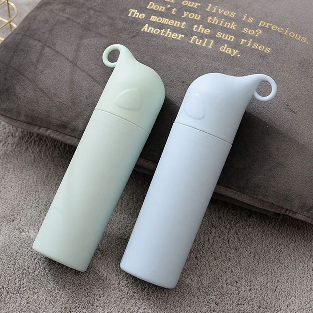 300 мл портативные уличные бутылки для воды милый дизайн носа слона двухслойная бутылка для воды Анти-обжигающие стеклянные бутылки для питья