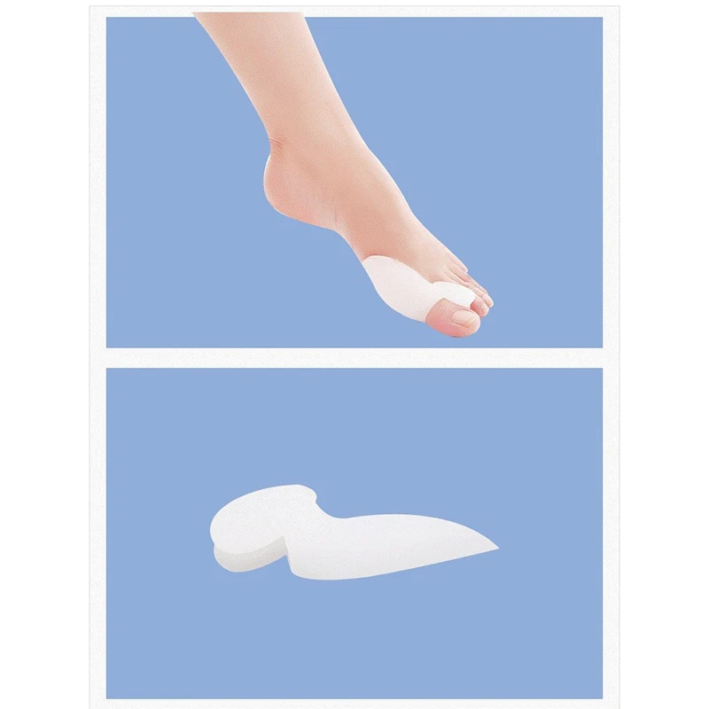 Массажер для ног hallux 2 шт. = 1 пара|hallux valgus pro|gel bunion guardhallux |