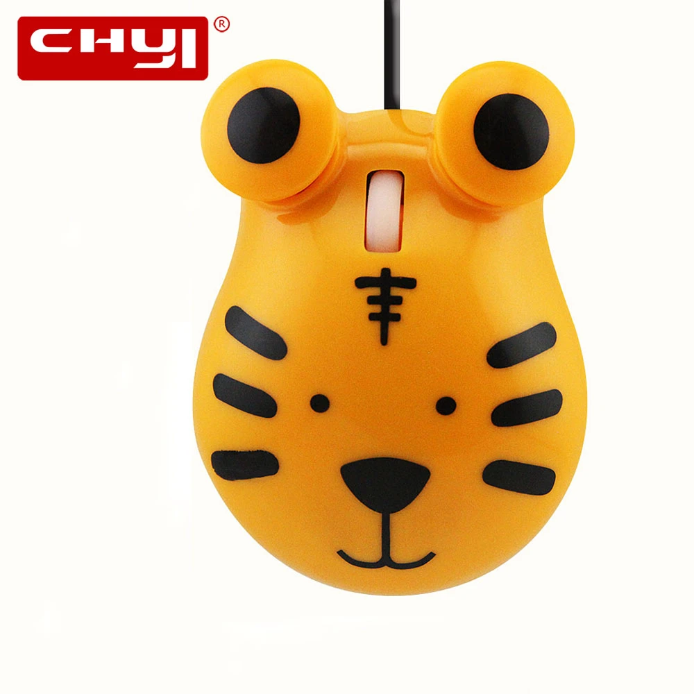 Милая мультяшная Мини Проводная мышь лягушка Тигр Медведь Дизайн Компьютер 3D детская мышь 1600 dpi USB оптическая маленькая ручная мышь для ноутбука ПК