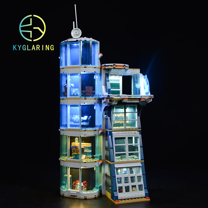 Kyglaring Set Di Illuminazione A Led Giocattoli Fai-Da-Te Per 76166 Tower Battle Toys Blocks Building