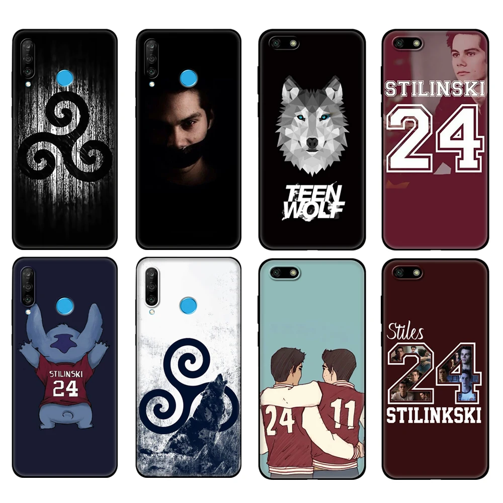 Черный чехол из ТПУ для Huawei Honor 20 Lite 10 10i 20S 30S 30 7A 5 45 7s 7C 7 Teen Wolf Stilinski 24 | Мобильные