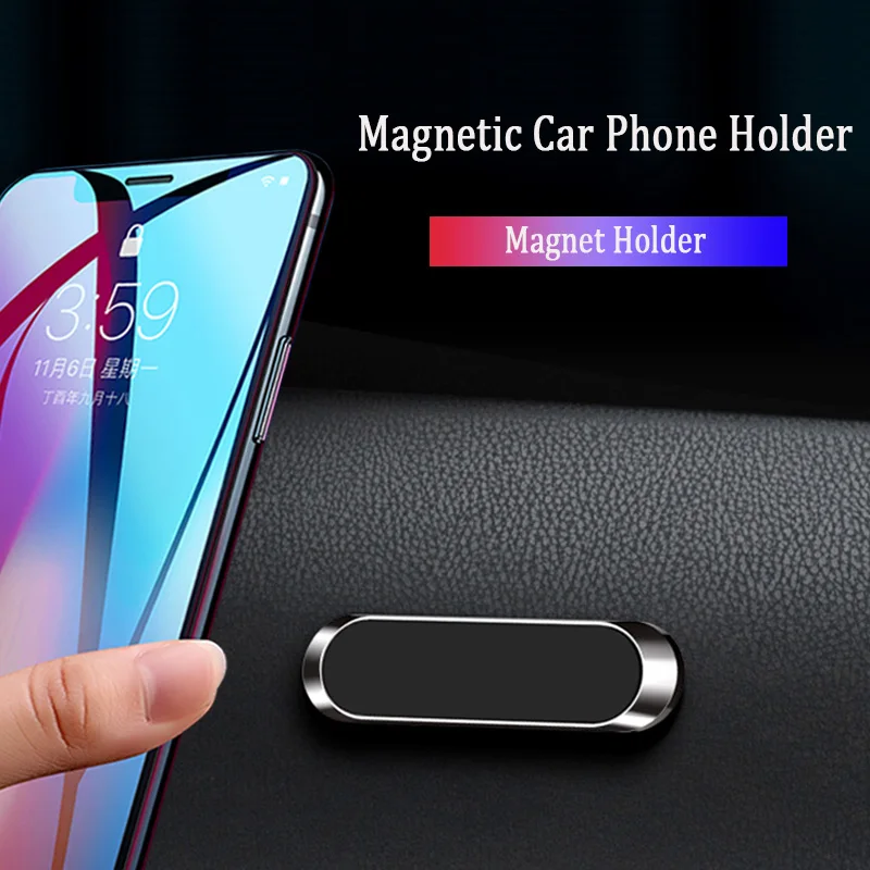 

Mini Metal Magnetic Car Phone Holder Stand for Audi A6 C5 BMW F10 Toyota Corolla Citroen C4 Nissan Qashqai Ford Focus
