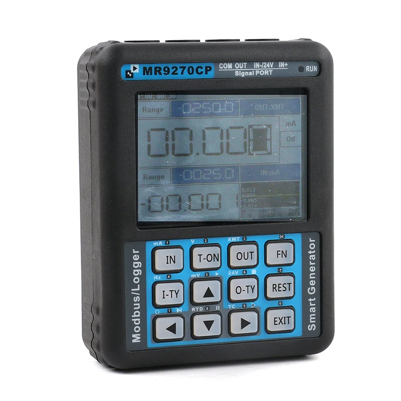 4-20mA генератор сигналов MR2.0 TFT PRO+ MR9270CP DDS калибровка тока напряжения сигнала давления термопары источник сигнала