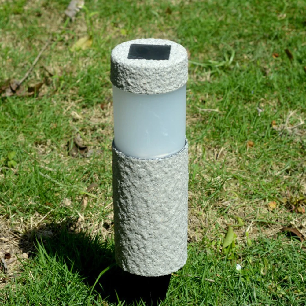 Sand-blasting 3W Solar Lawn Light Outdoor Waterproof LED White Light Garden Landscape Yard Lawn Path Lamp Sand-blasting 3W Solar Lawn Light Outdoor Waterproof LED White Light Garden Landscape Yard Lawn Path Lamp