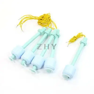 

5Pcs ZP10010 100mm Water Level Sensor PP Floating Switch Light Blue