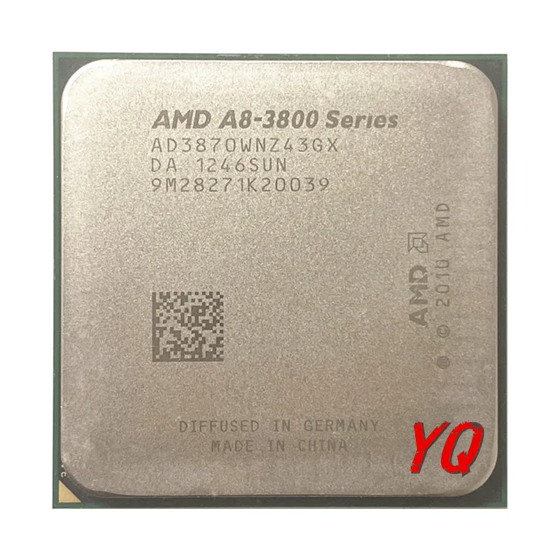 AMD A8-Series A8-3870K A8 3870 A8 3870K 3.0 GHz Quad-Core CPU Processor AD3870WNZ43GX Socket FM1 laptop cpu