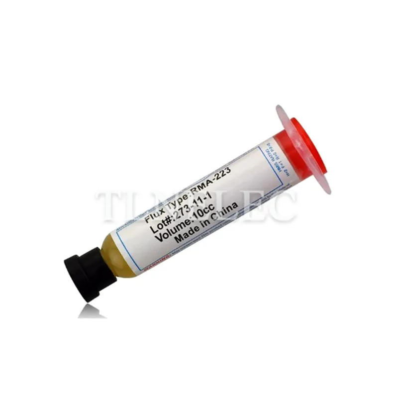 

RMA-223 Soldering Paste 10cc Syringe Welding Oil Soldering Flux Soldering Paste Mobile Phone Board Repair Tool