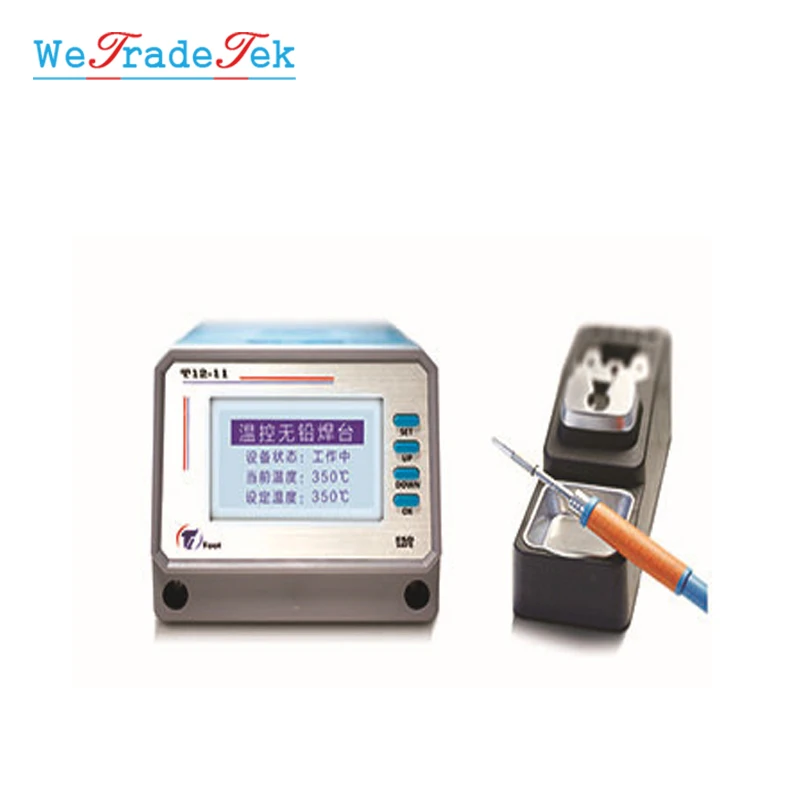  T12-11 Lead Free Soldering Station Intelligent Temperature Control 3 Seconds Fast Heating Auto Slee