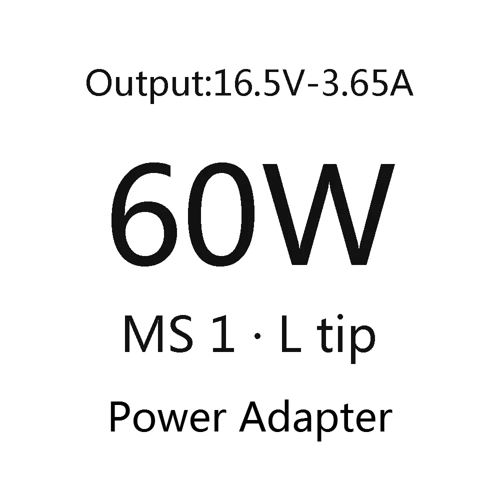 

Mryc New 60W 16.5V 3.65A Magnetic *1 power adapter Charger for apple Macbook pro A1184 A1330 A1344 A1278 A1342 A1181 A1280