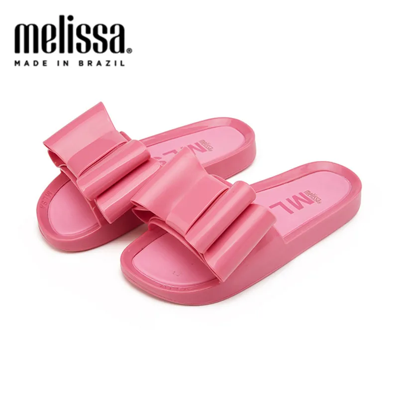 Zcaosma Big Size 34-43 Sweet Bow Shoes Hasp Flat-Bottomed Female Sandals Red