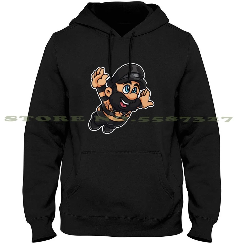 

Leather Panda Daddy Gym Jogger Hoodies Daddy Leather Papa Fetish Bear Oso Harness Chaps Boots Hat Summer Towel Beard Hairy Man