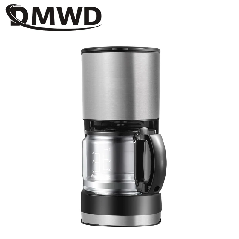 DMWD 0.6L электрическая многофункциональная кофемашина эспрессо кофе капучино устройство для приготовления чая