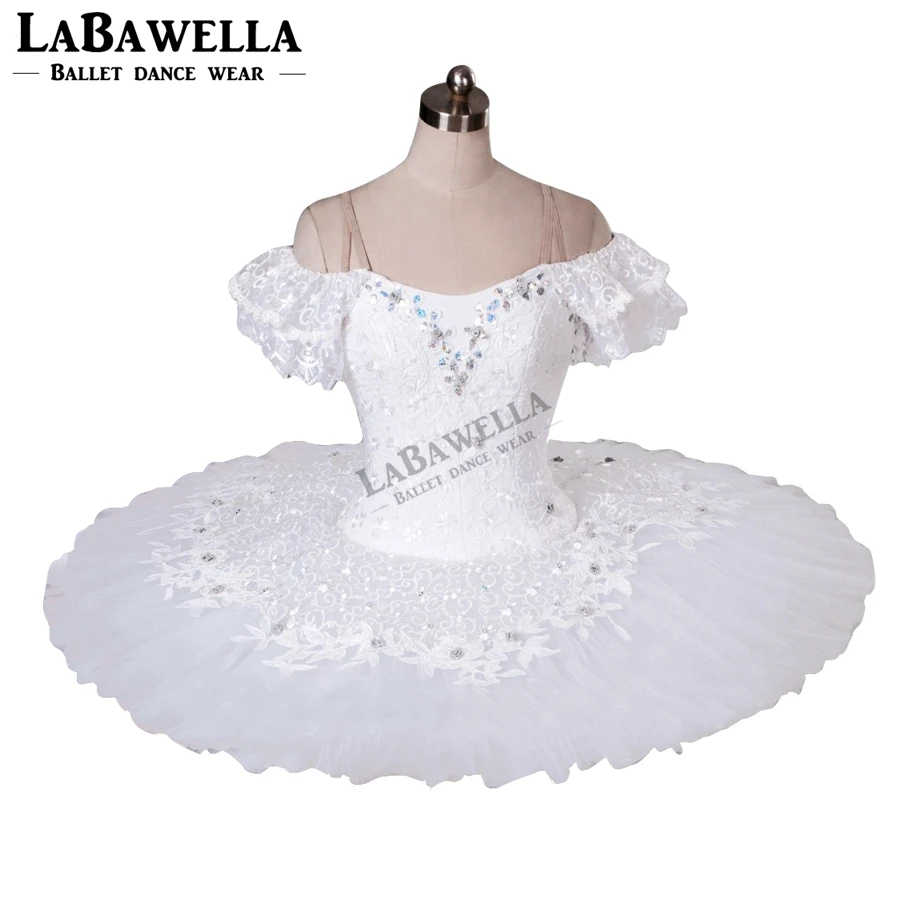 White Swan Ballet Tutu For Women BT9001 Girls Edelweiss Professional Ballet tutu White Sleeping Beauty Child Classical Tutus