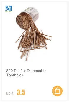 800 шт./лот одноразовая зубочистка натуральная бамбуковая палочка газированная древесина зубочистки для дома ресторан отель посуда украшения
