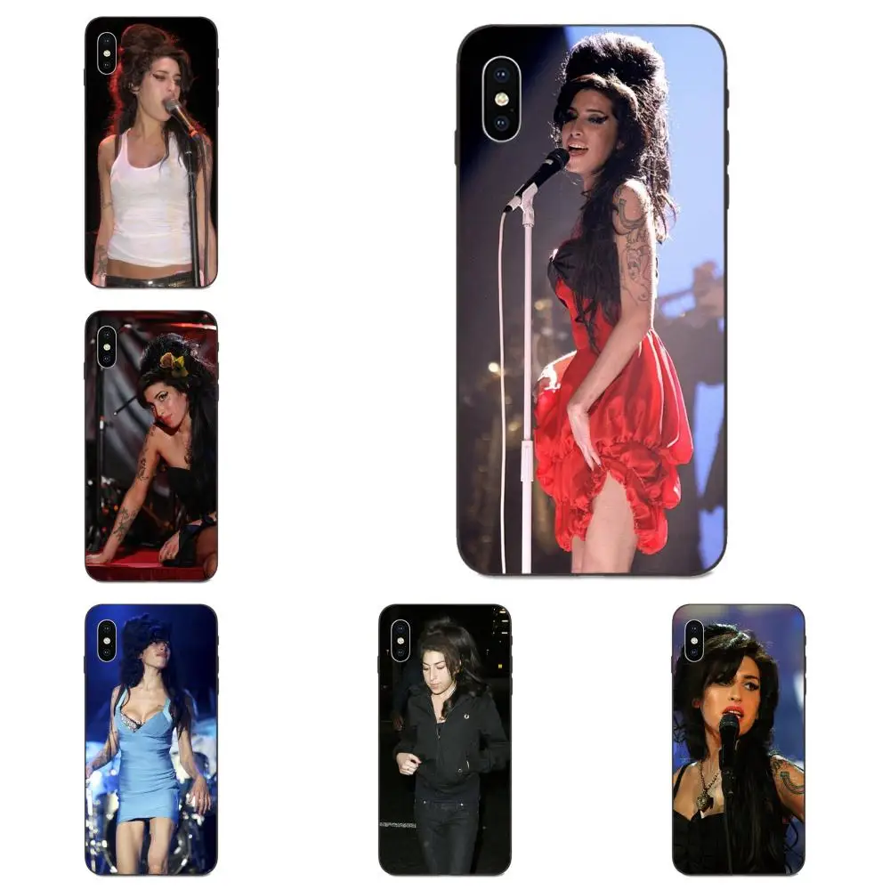 Певица Amy Jade Winehouse для Apple iPhone 11 X XS Max XR Pro 4 4S 5 5S SE 6 6S 7 8 Plus милый блочный чехол